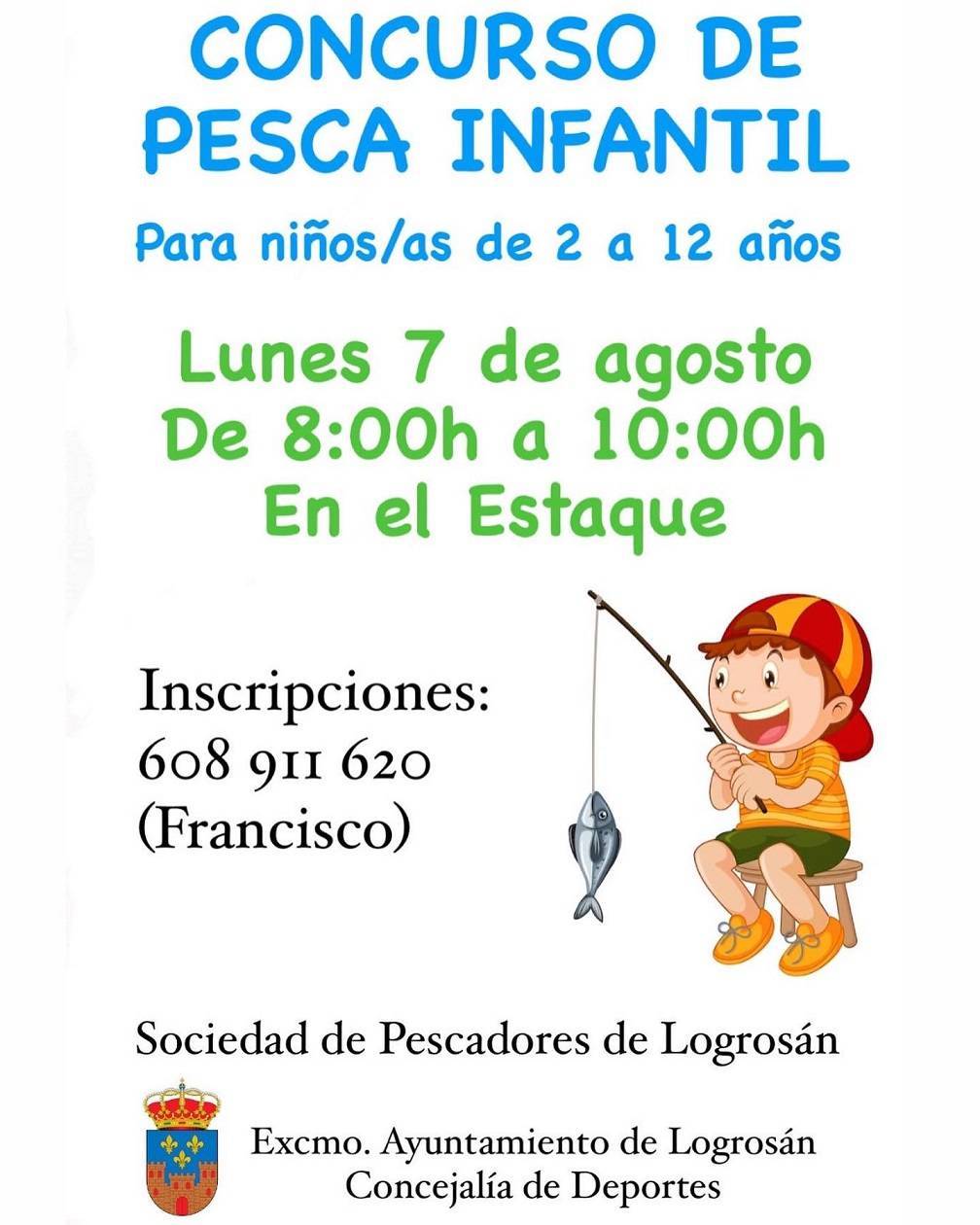 Concurso de pesca infantil (2023) - Logrosán (Cáceres)