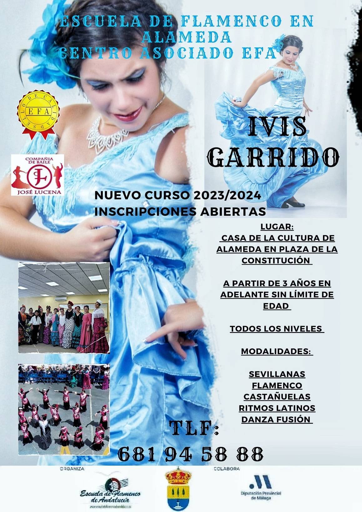 Curso de sevillanas, castañuelas y flamenco (2023 2024) - Alameda (Málaga) 2