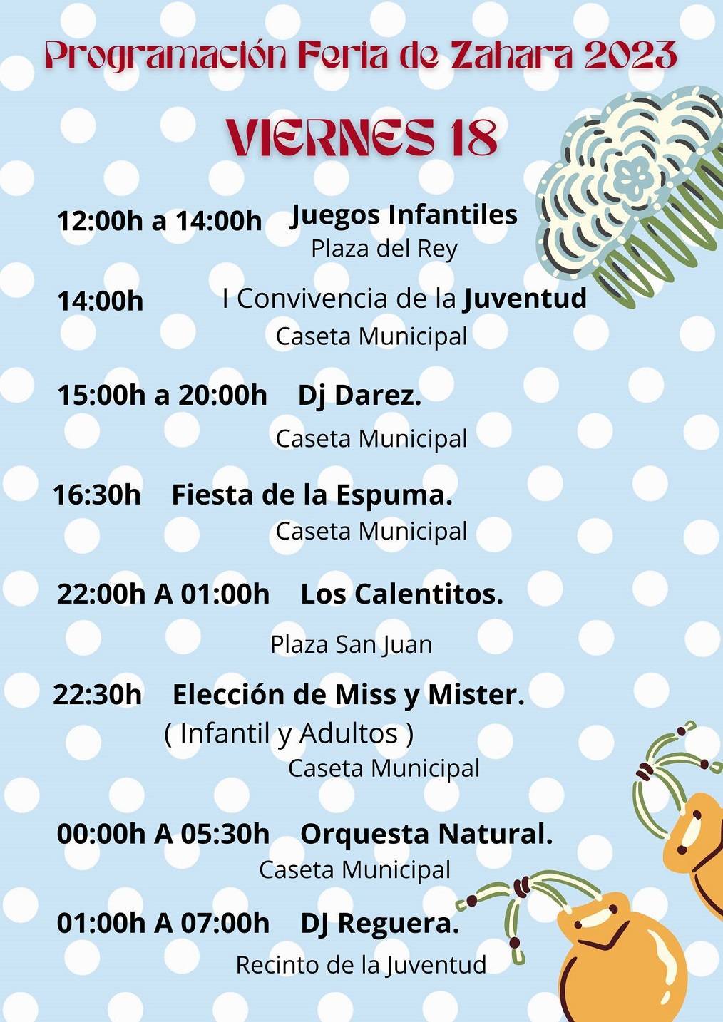 Feria y fiestas (2023) - Zahara de la Sierra (Cádiz) 5