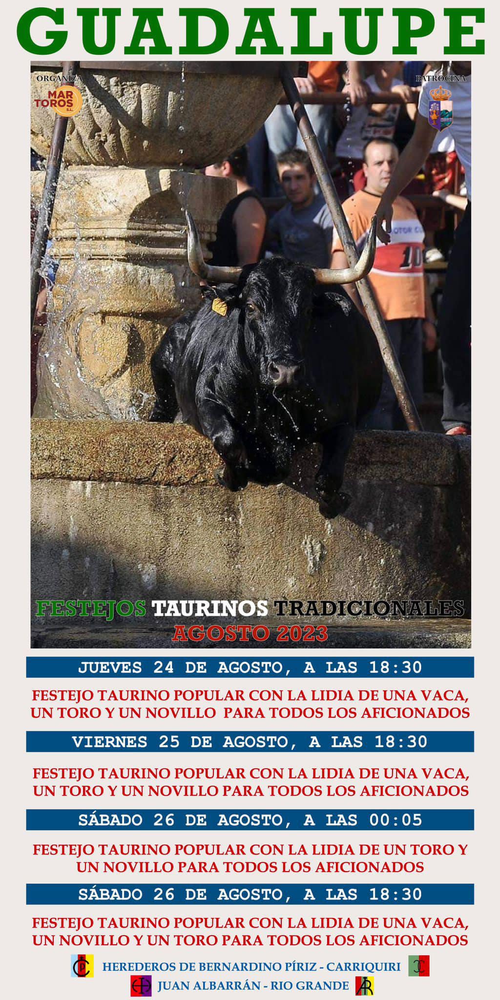Festejos taurinos (2023) - Guadalupe (Cáceres) 1