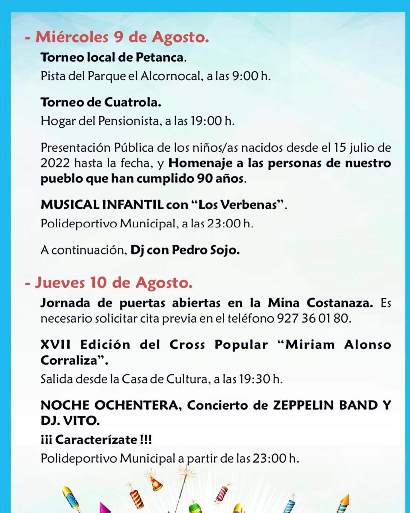 Fiestas patronales en honor a Nuestra Señora del Consuelo (2023) - Logrosán (Cáceres) 5