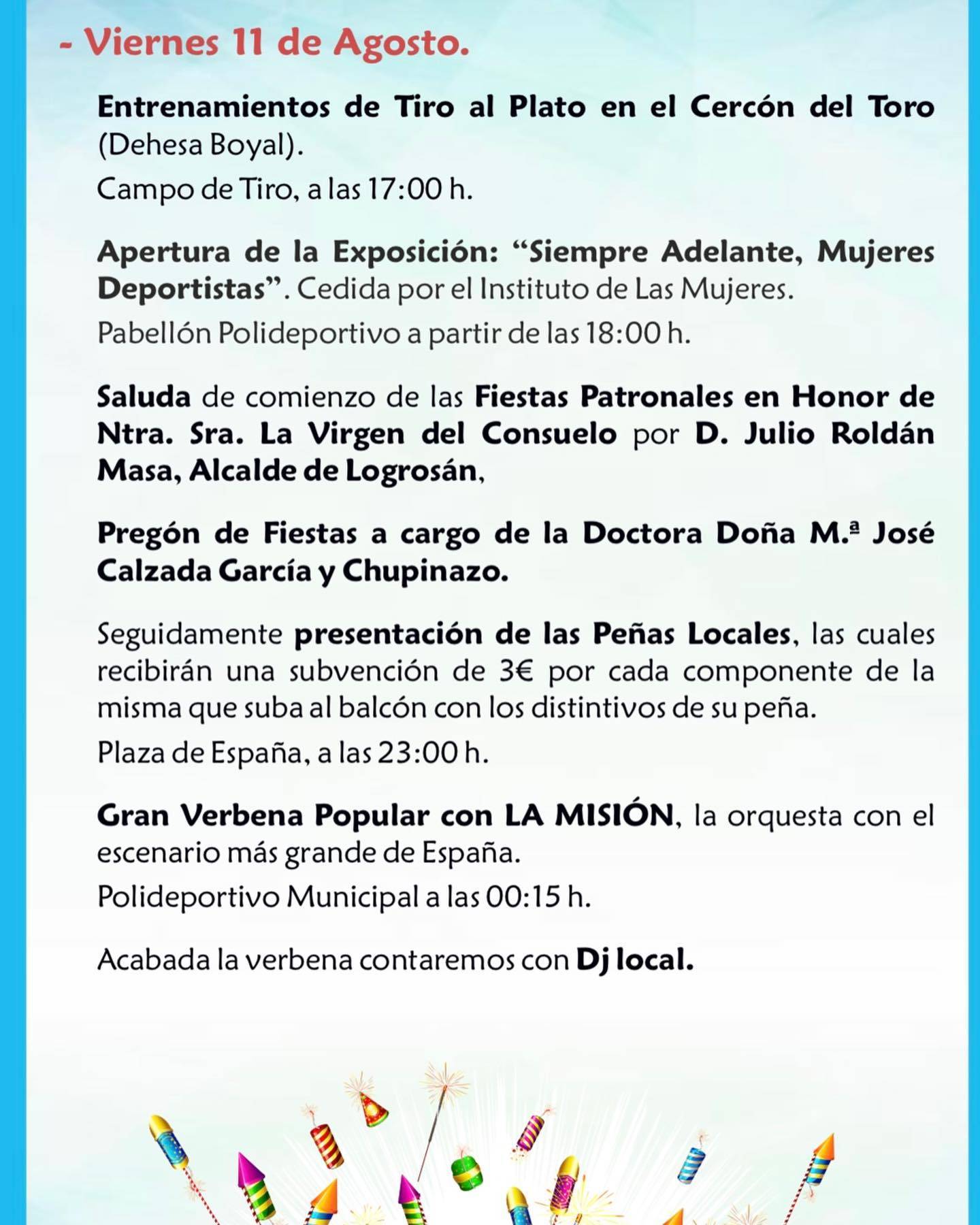 Fiestas patronales en honor a Nuestra Señora del Consuelo (2023) - Logrosán (Cáceres) 6