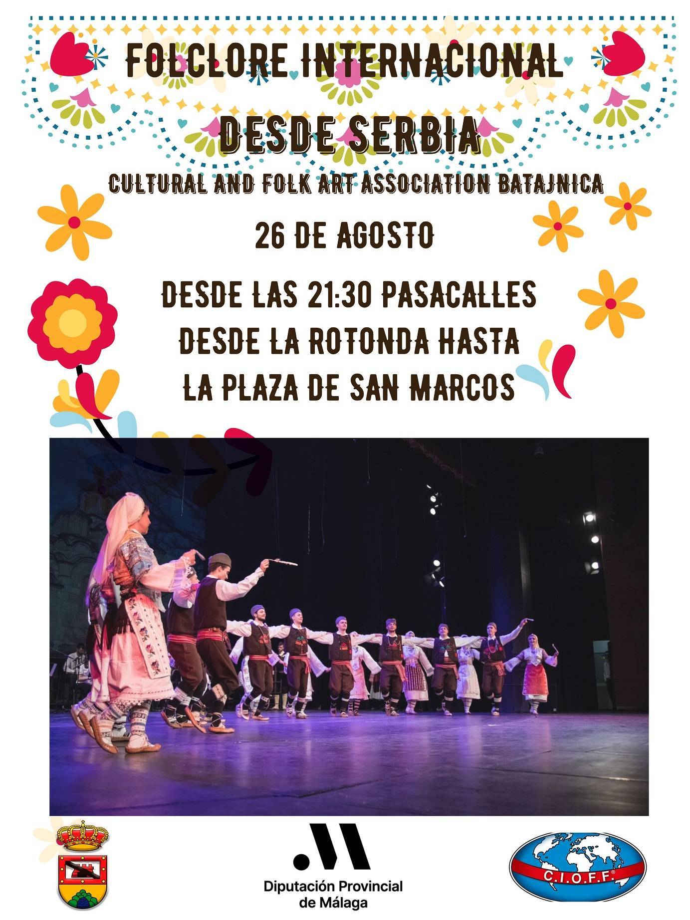 Folclore internacional desde Serbia (2023) - Benaoján (Málaga)