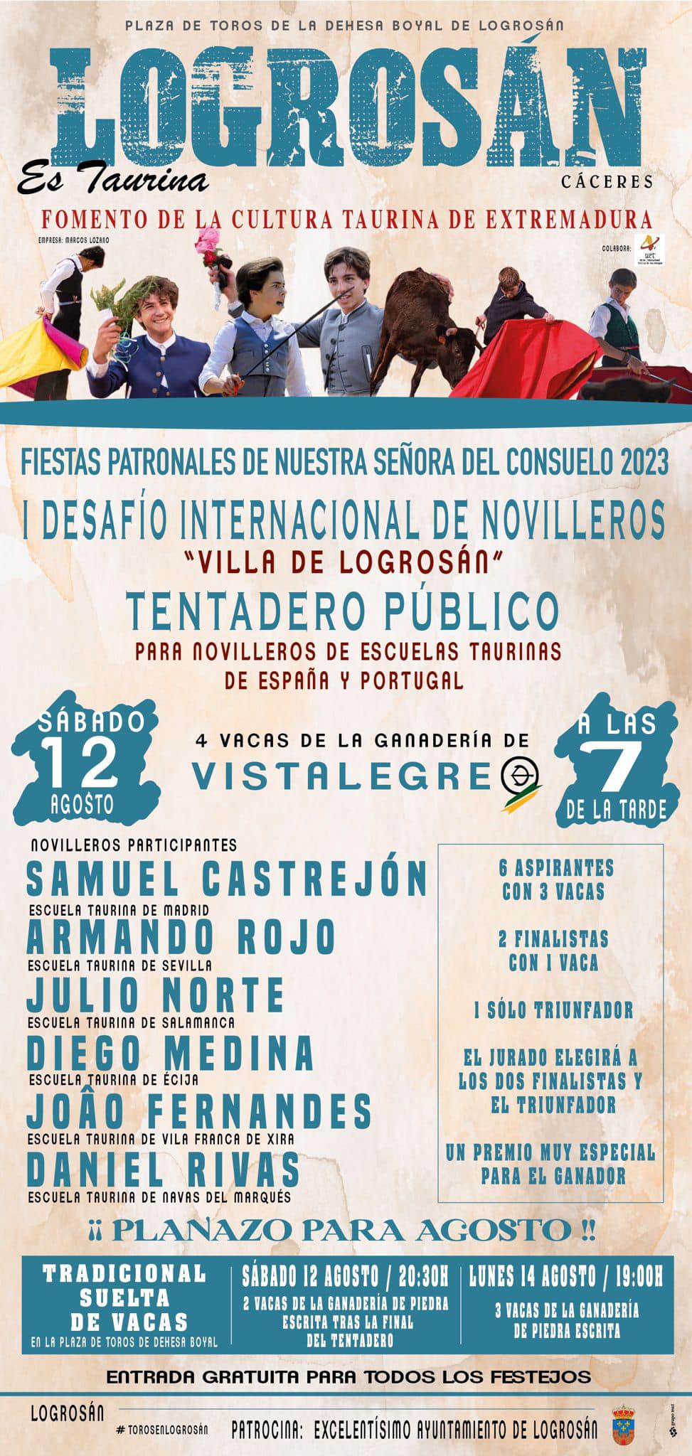 I Desafío Internacional de Novilleros - Logrosán (Cáceres)