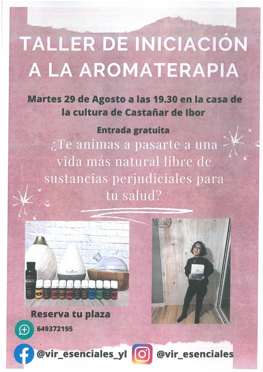 Taller de iniciación a la aromaterapia (2023) - Castañar de Ibor (Cáceres)
