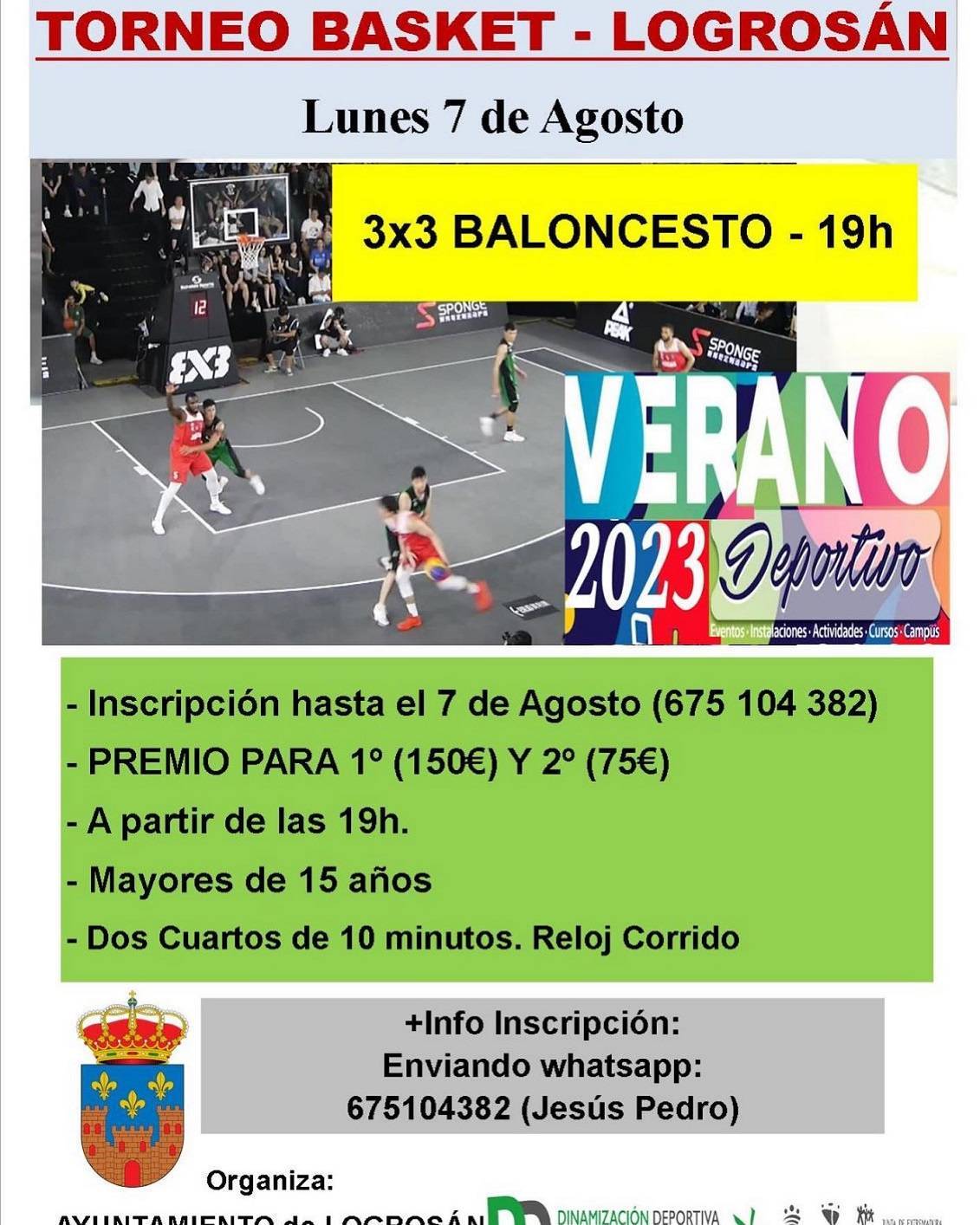 Torneo de basket (2023) - Logrosán (Cáceres)