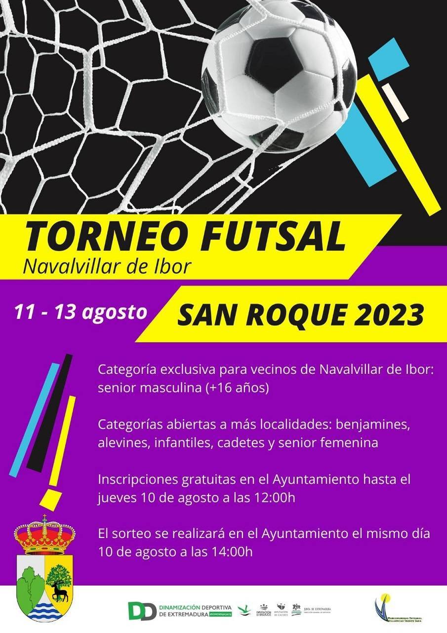 Torneo de fútbol sala de San Roque (2023) - Navalvillar de Ibor (Cáceres)