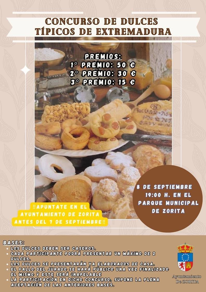 Concurso de dulces típicos de Extremadura (2023) - Zorita (Cáceres)