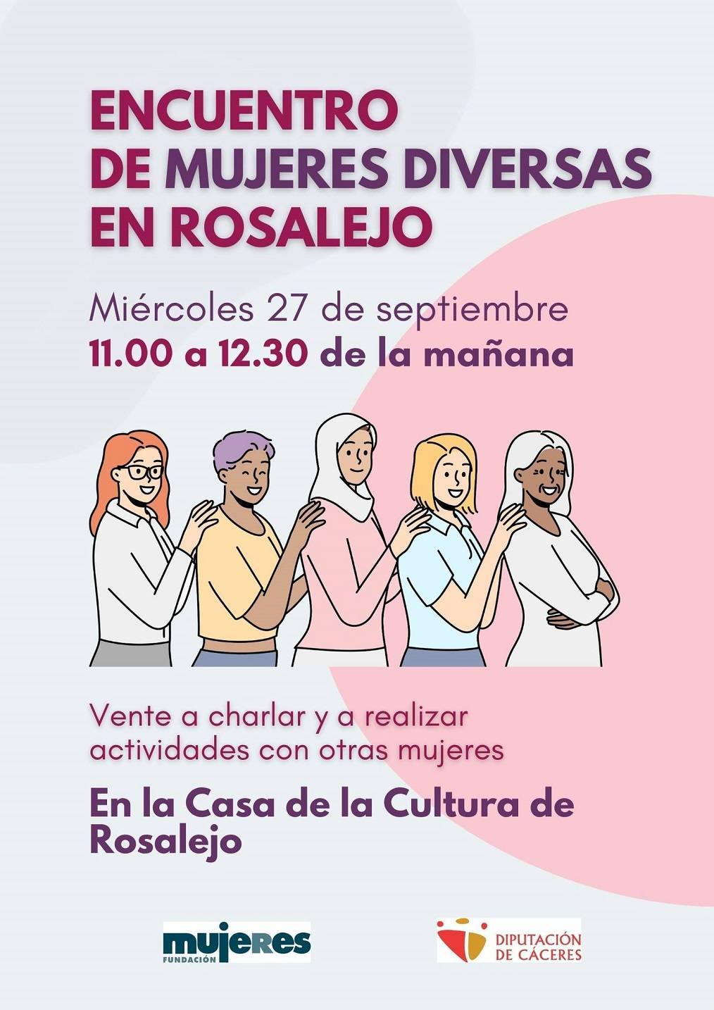 Encuentro de mujeres diversas (septiembre 2023) - Rosalejo (Cáceres)