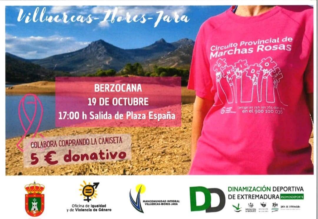Marcha rosa (2023) - Berzocana (Cáceres)