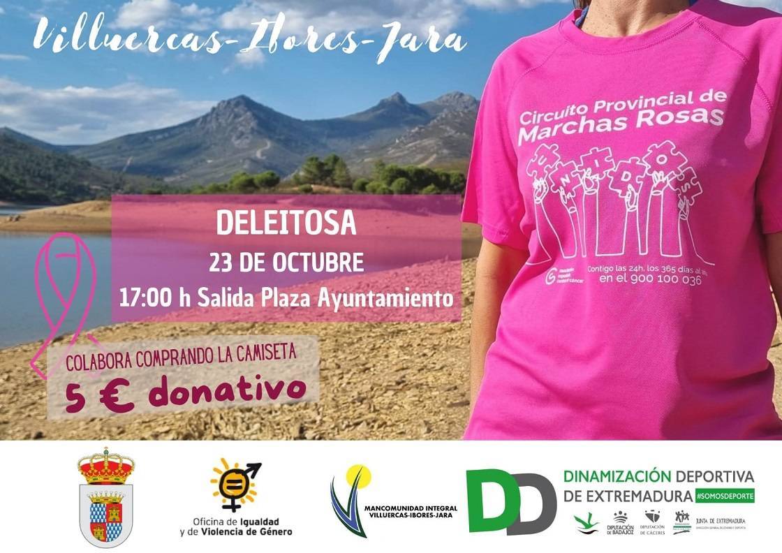 Marcha rosa (2023) - Deleitosa (Cáceres)