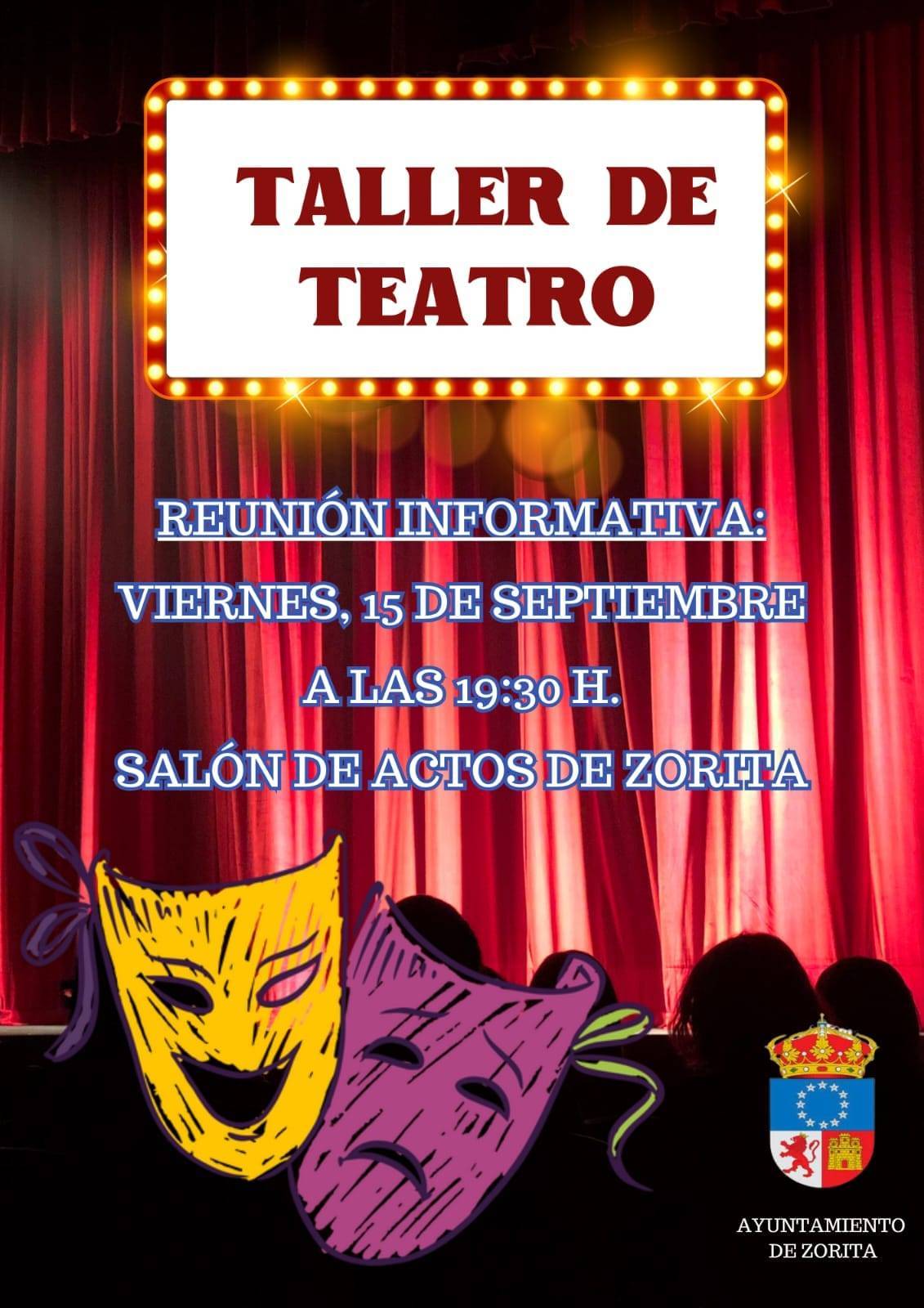 Reunión informativa sobre taller de teatro (2023) - Zorita (Cáceres)