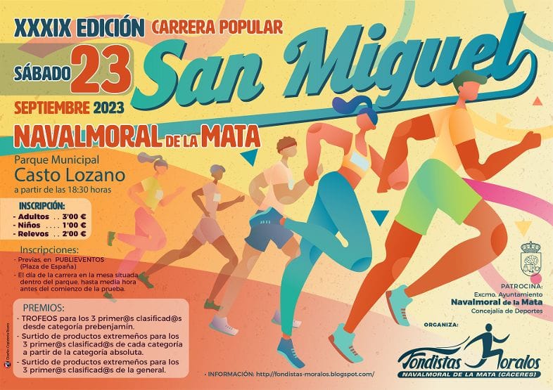 XXXIX Carrera Popular de San Miguel - Navalmoral de la Mata (Cáceres)