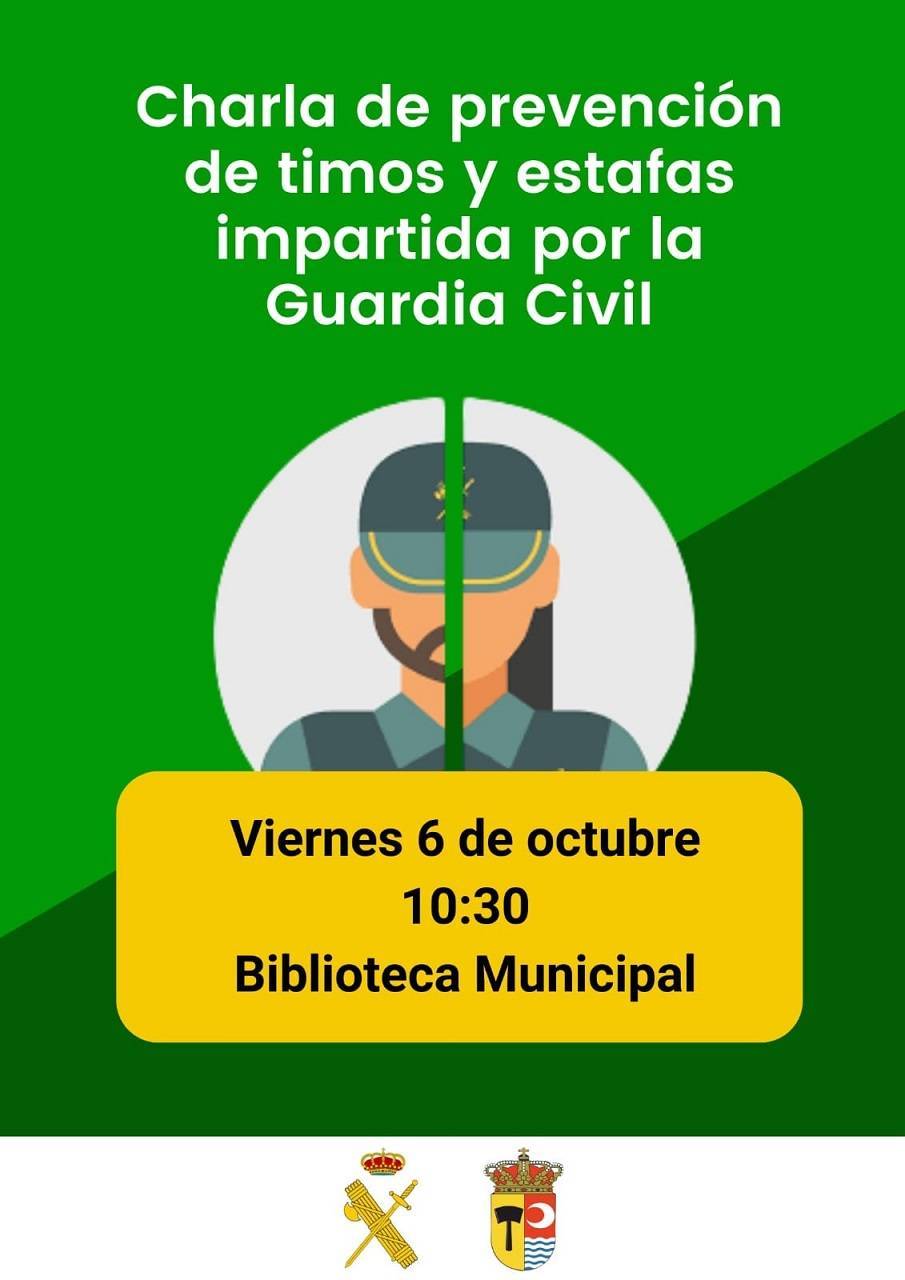 Charla de prevención de timos y estafas (2023) - Alameda de la Sagra (Toledo)