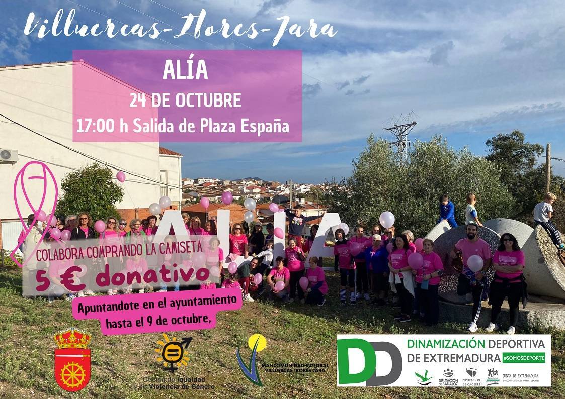 Marcha rosa (2023) - Alía (Cáceres)