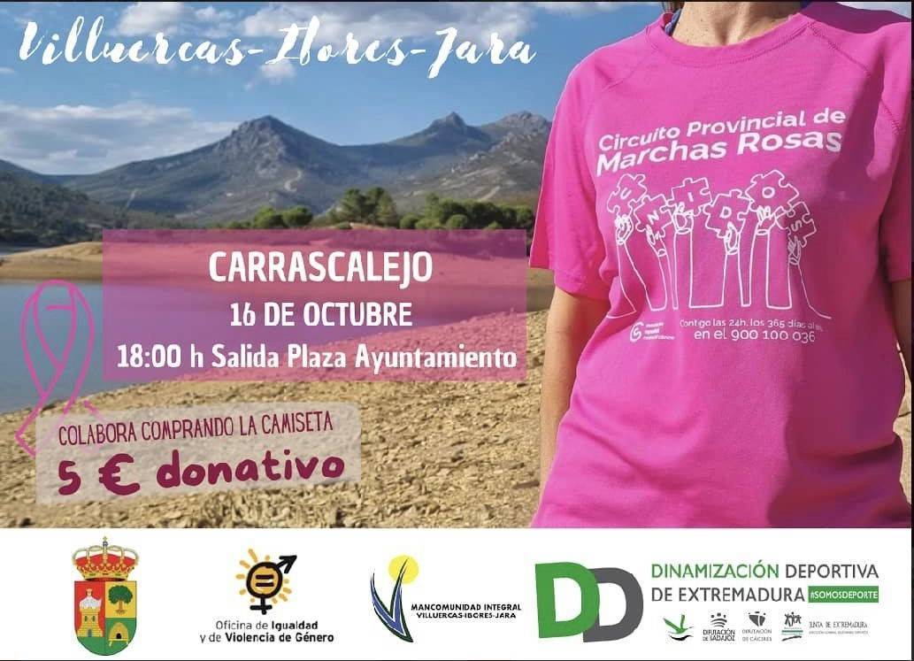 Marcha rosa (2023) - Carrascalejo (Cáceres)