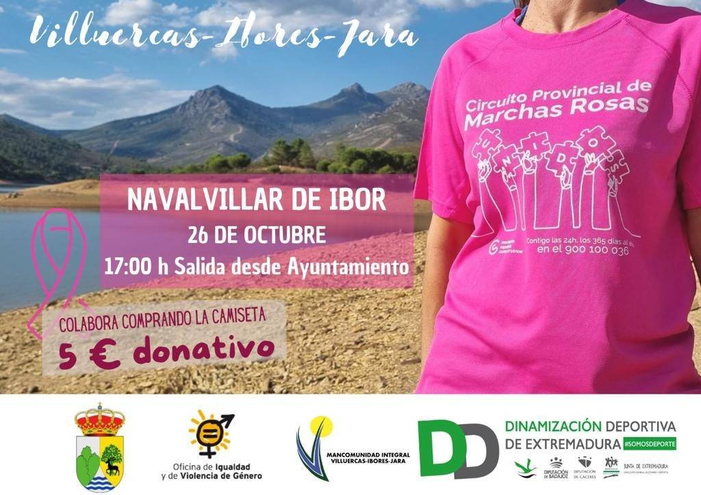 Marcha rosa (2023) - Navalvillar de Ibor (Cáceres)