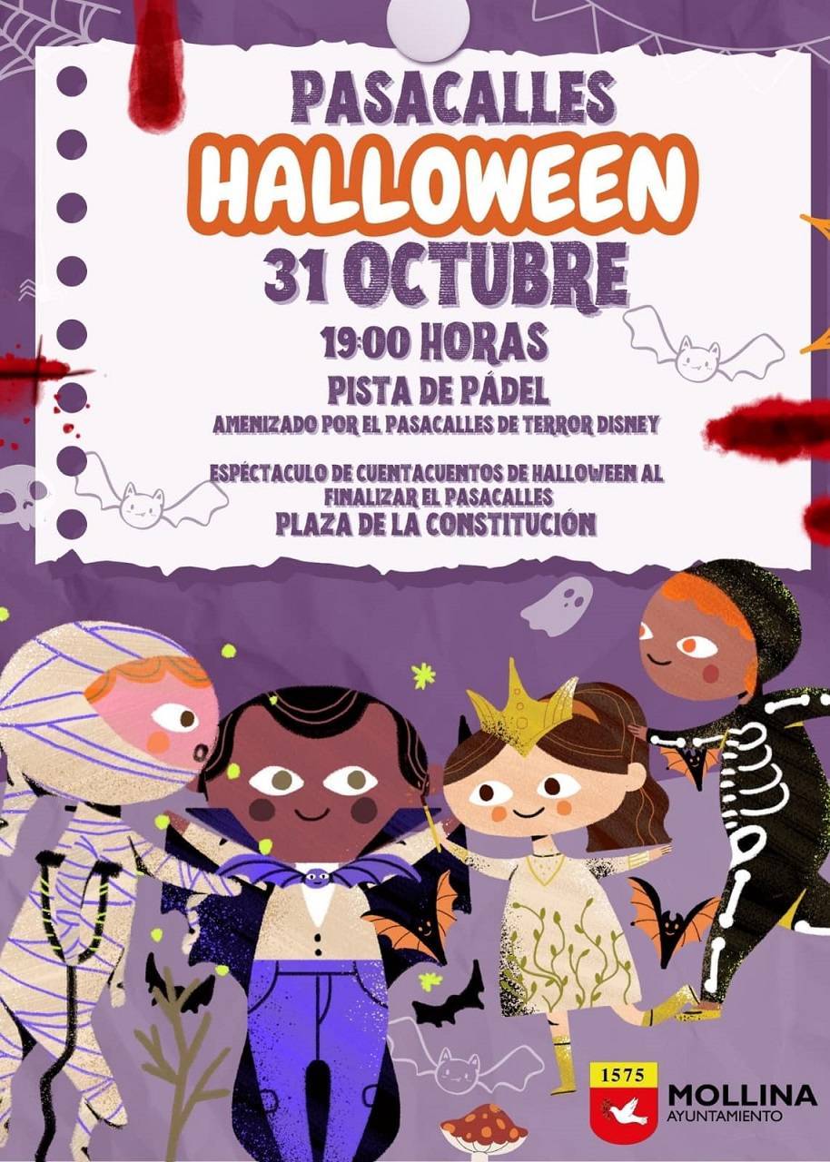 Pasacalles de Halloween (2023) - Mollina (Málaga)