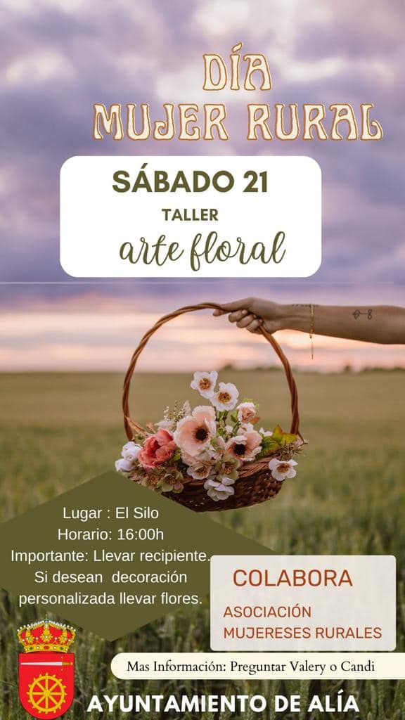 Taller de arte floral (2023) - Alía (Cáceres)