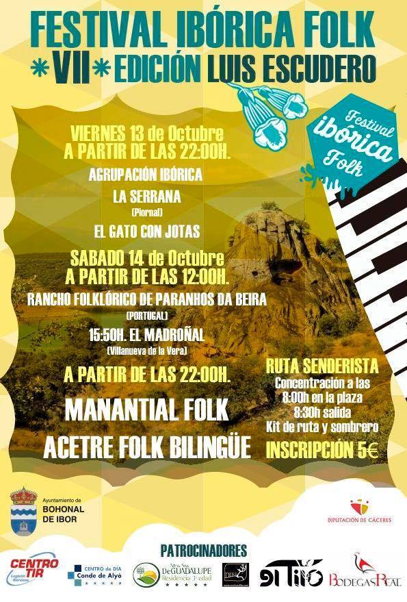 VII Festival Ibórica Folk - Bohonal de Ibor (Cáceres) 1