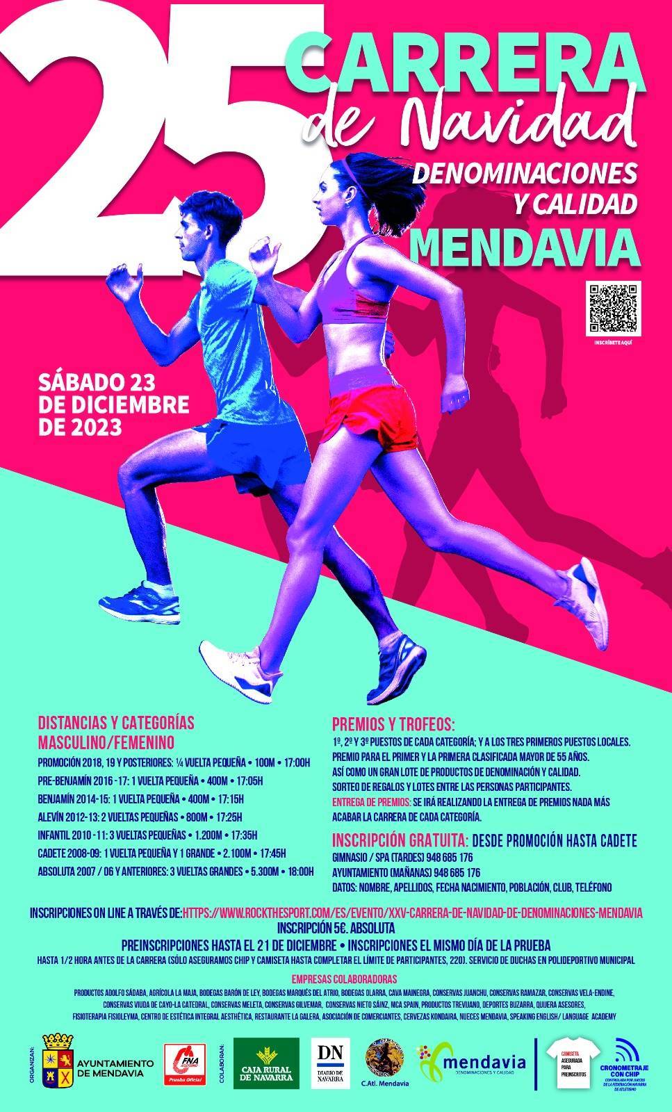 XXV Carrera de Navidad - Mendavia (Navarra)