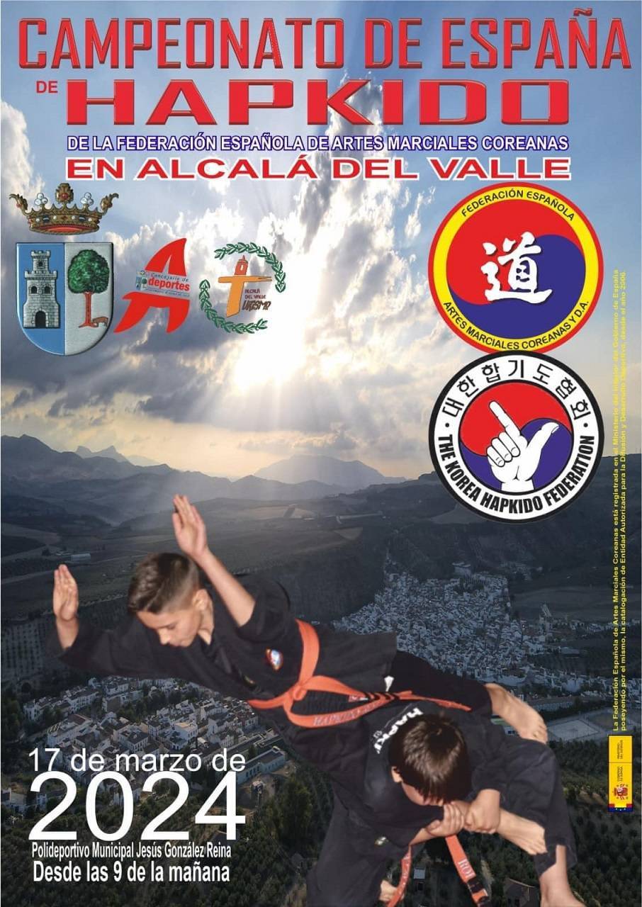 Campeonato de España de hapkido (2024) - Alcalá del Valle (Cádiz)