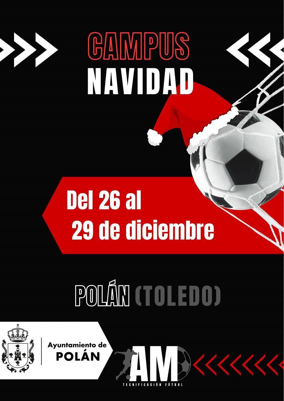 Campus de Navidad de fútbol (2023) - Polán (Toledo)