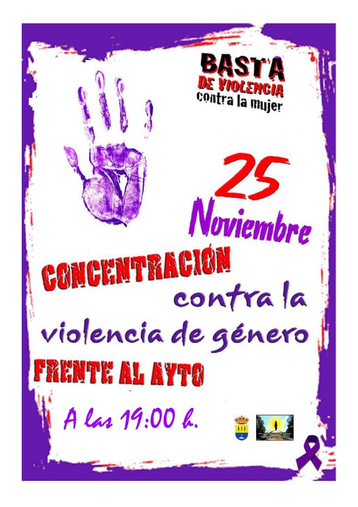 Concentración contra la violencia de género (2023) - Alameda (Málaga)