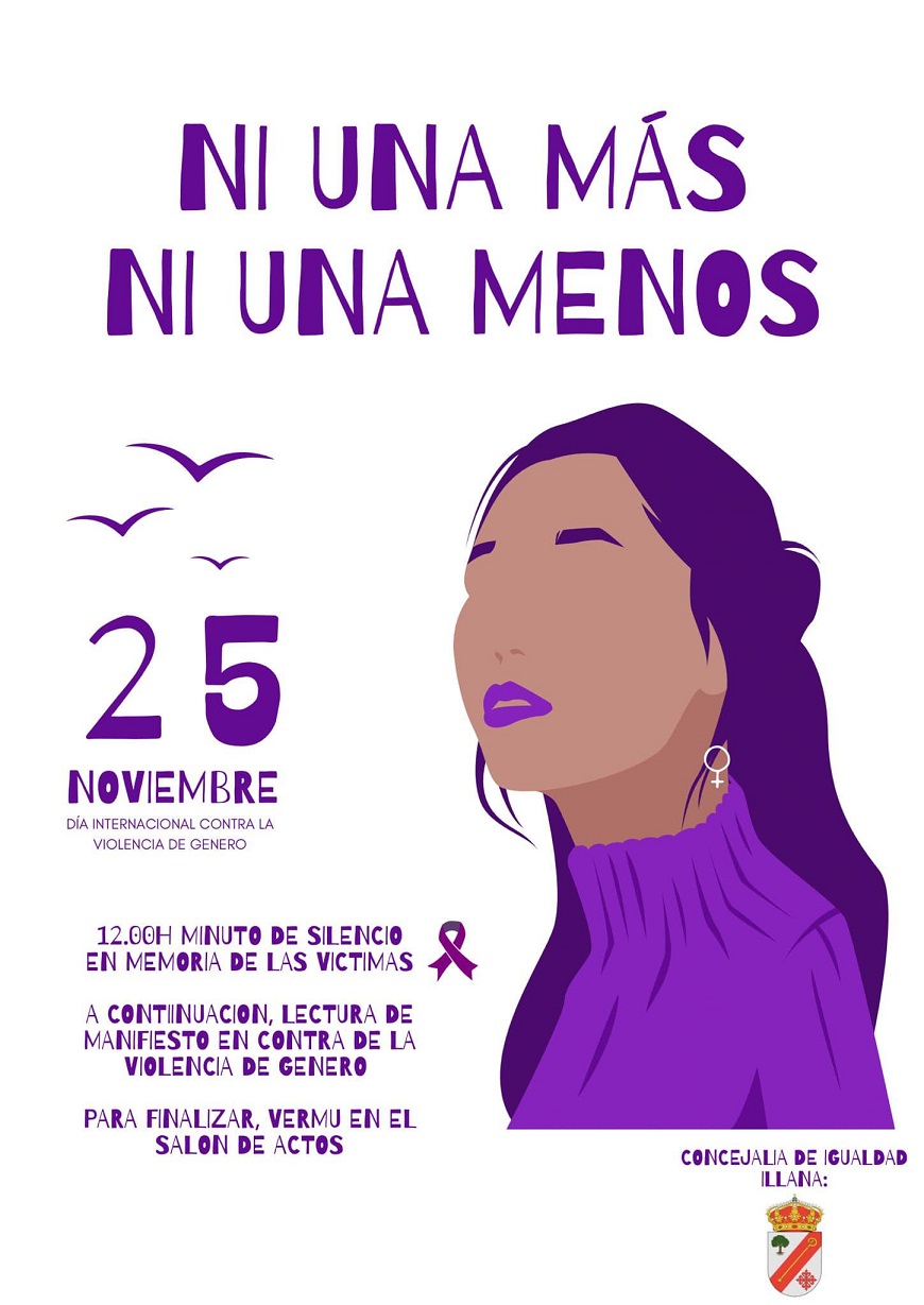 Día Internacional de la Eliminación de la Violencia contra la Mujer (2023) - Illana (Guadalajara)