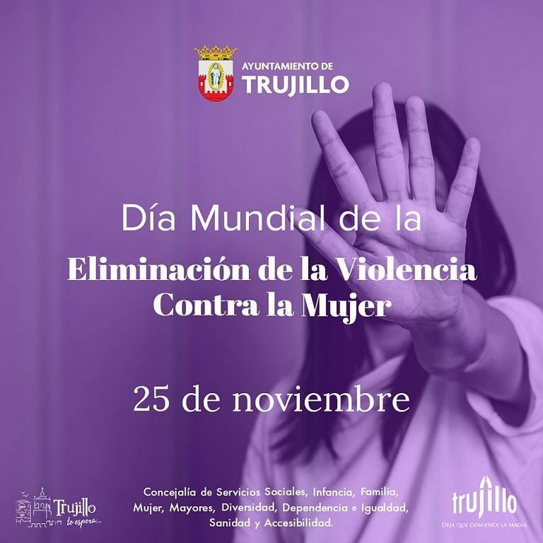 Día Internacional de la Eliminación de la Violencia contra la Mujer (2023) - Trujillo (Cáceres)