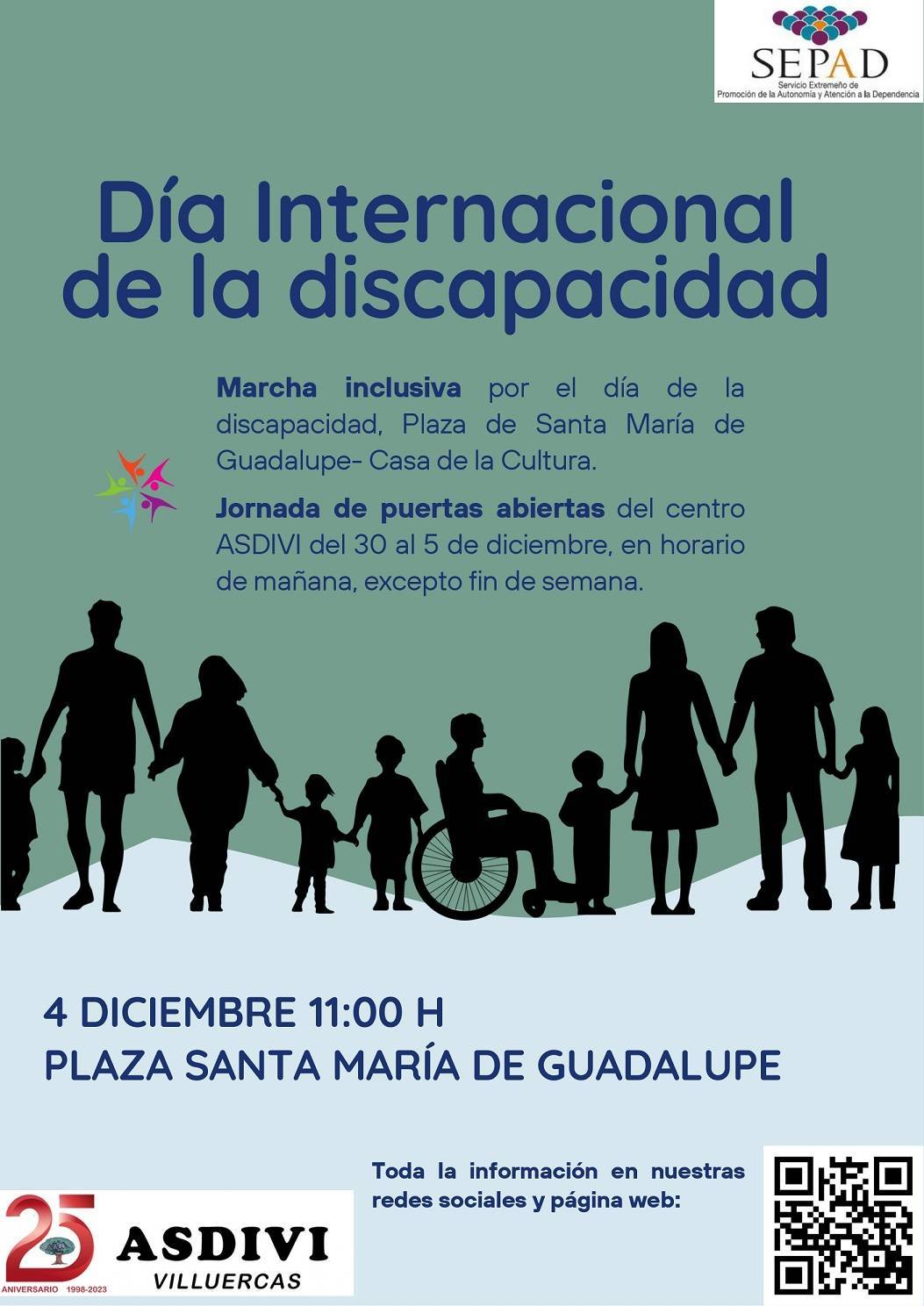 Día Internacional de las Personas con Discapacidad (2023) - Guadalupe (Cáceres)