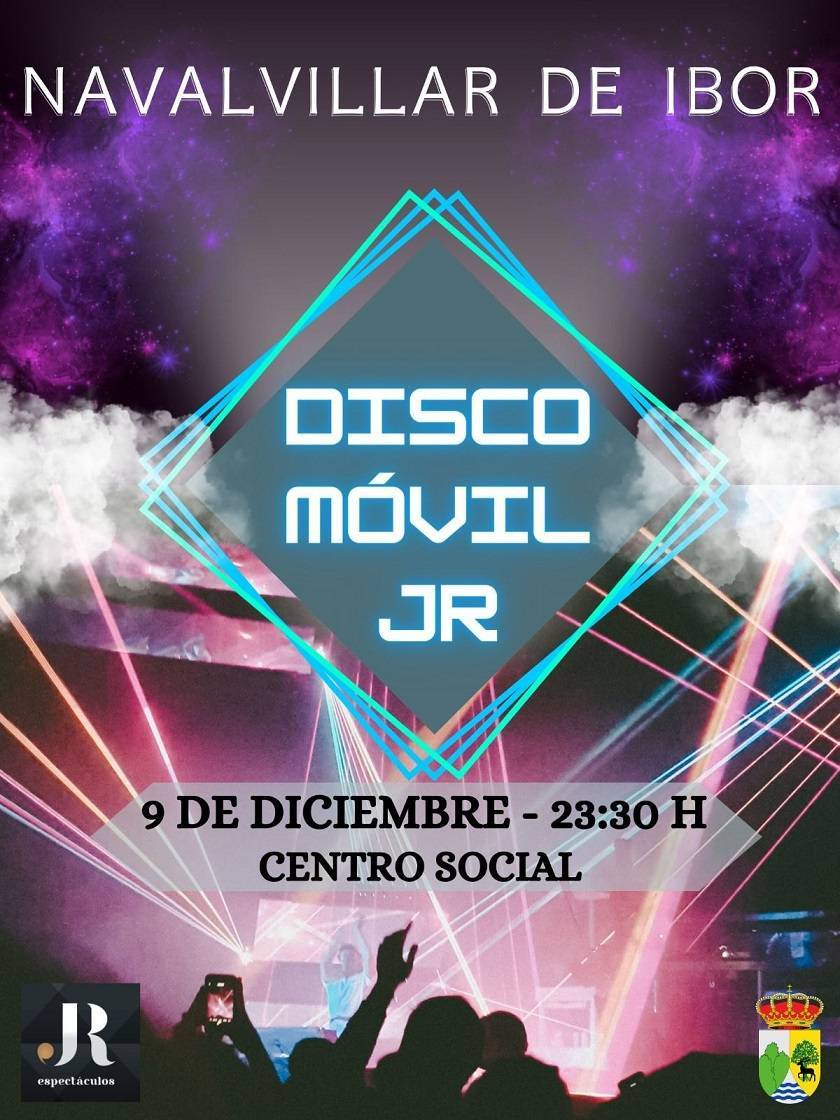 Disco móvil JR (2023) - Navalvillar de Ibor (Cáceres)