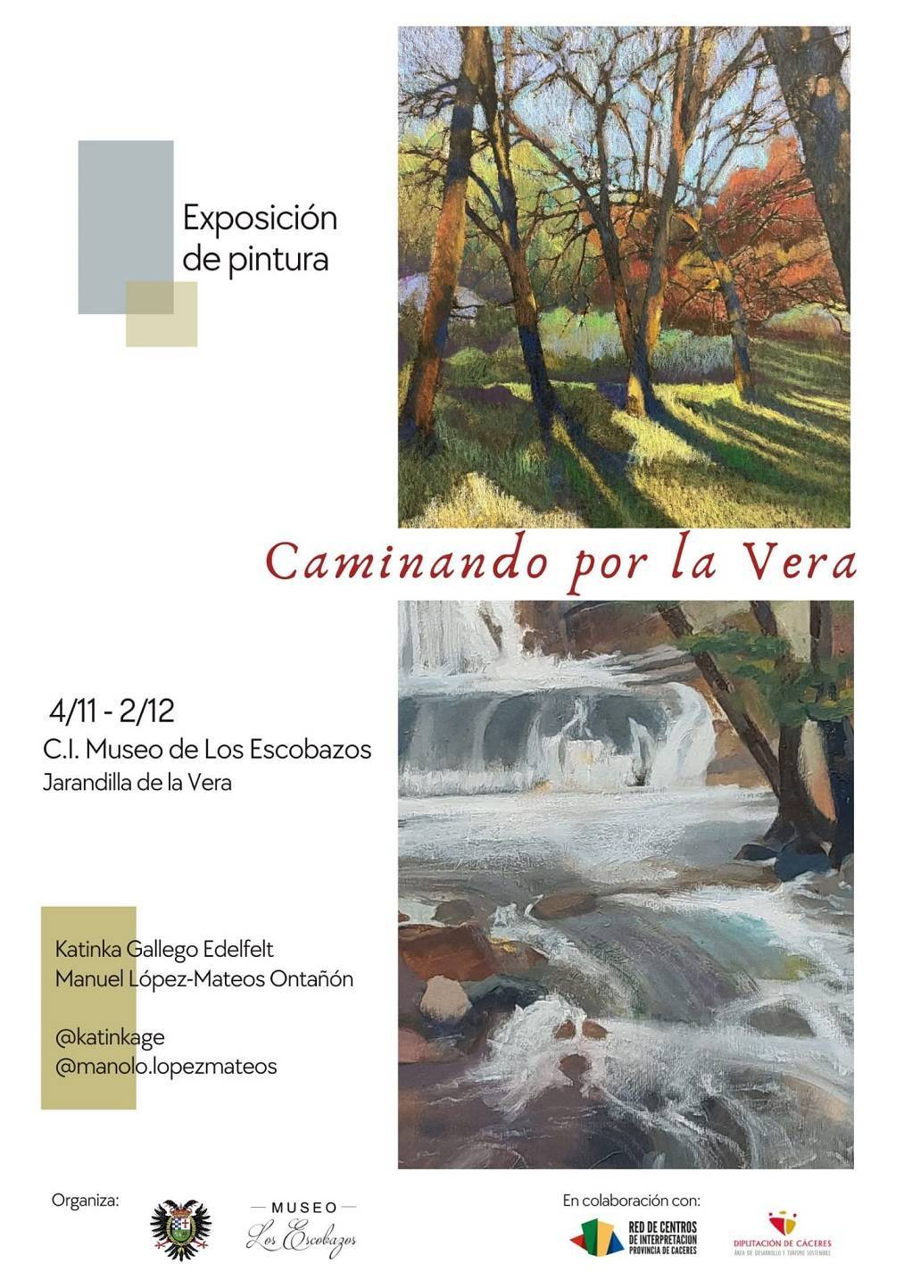 Exposición de pintura 'Caminando por la Vera' (2023) - Jarandilla de la Vera (Cáceres)