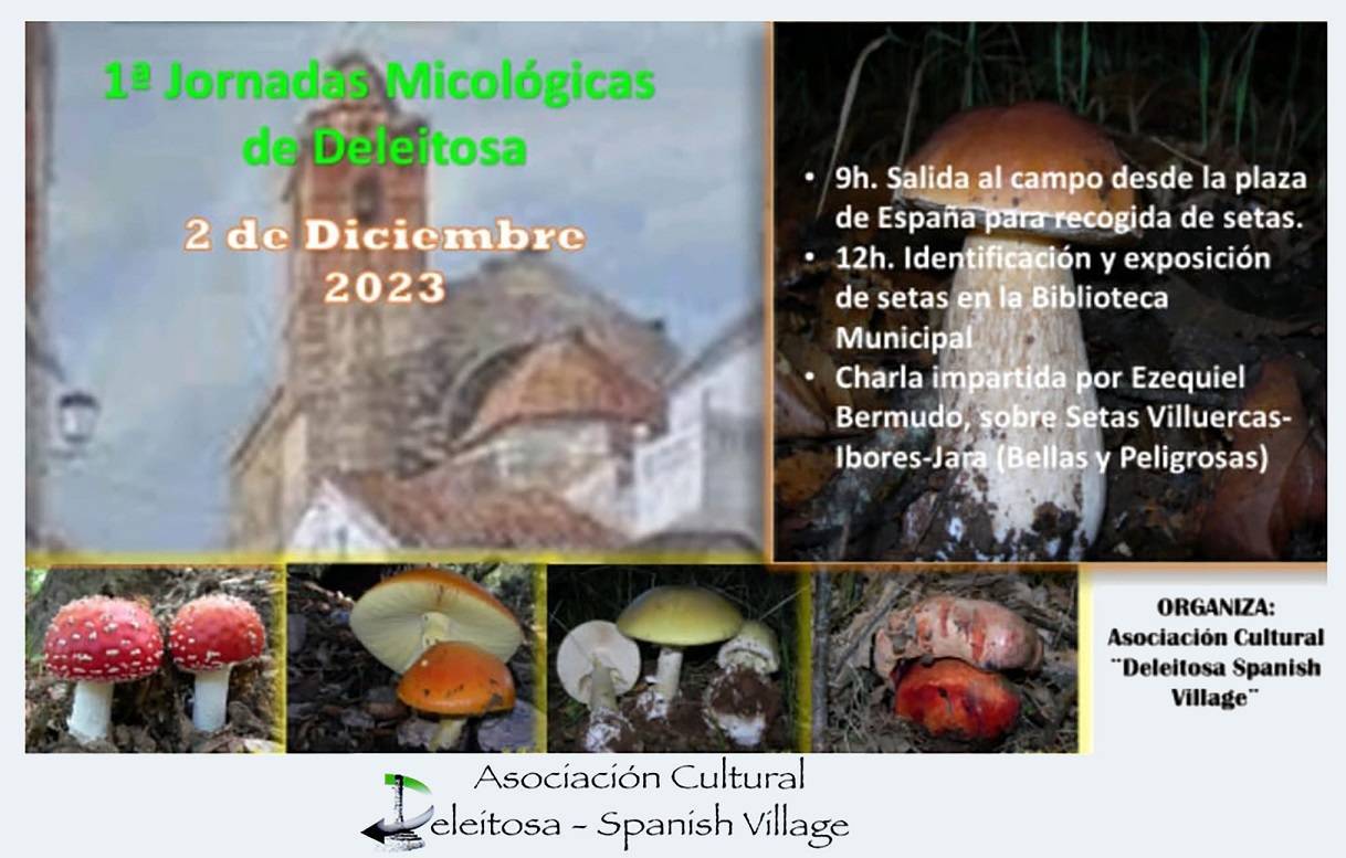 I Jornadas Micológicas - Deleitosa (Cáceres)