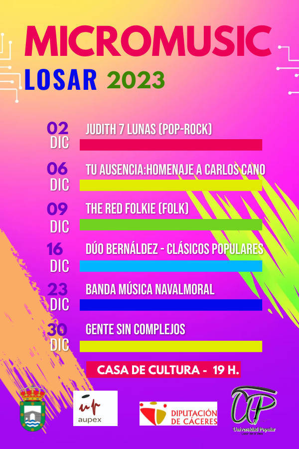 Micromusic Losar (2023) - Losar de la Vera (Cáceres)