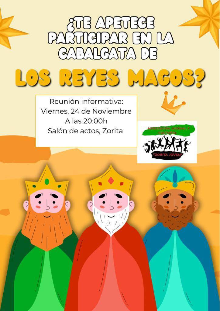 Reunión informativa sobre la cabalgata de los Reyes Magos (2023) - Zorita (Cáceres)