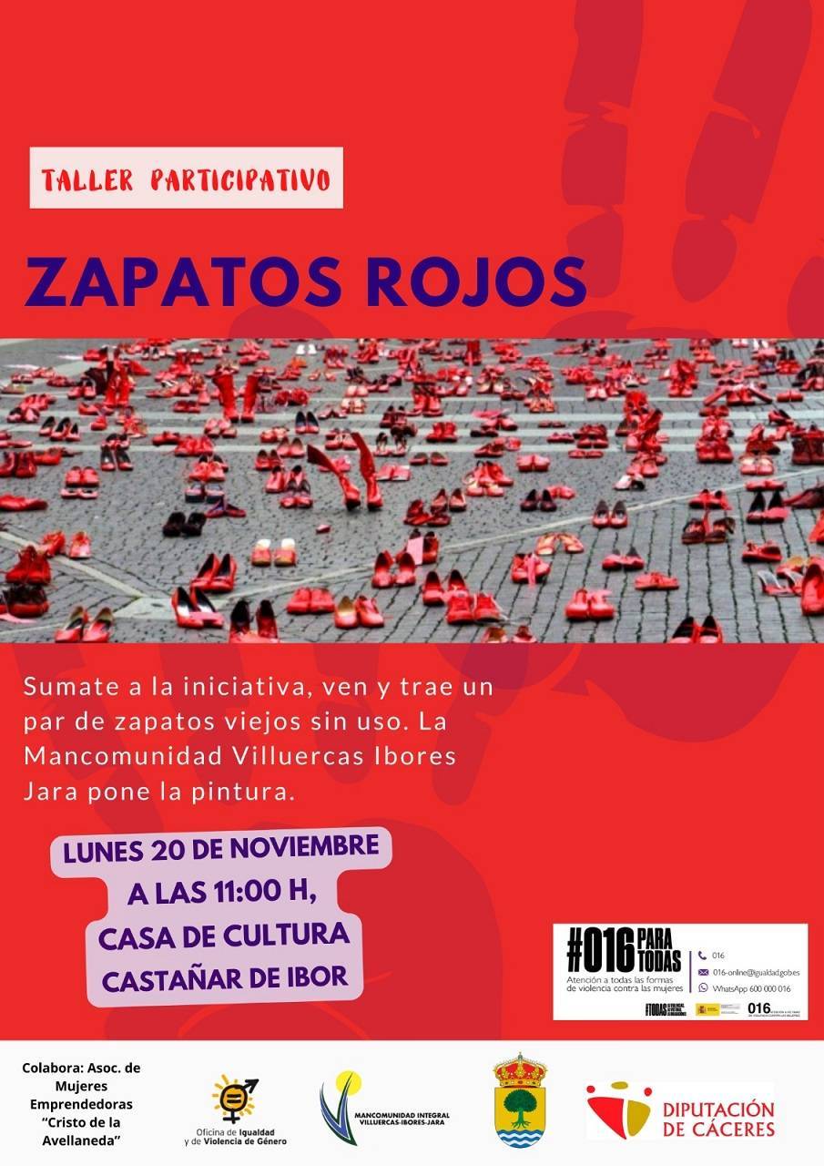 Taller de zapatos rojos (2023) - Castañar de Ibor (Cáceres)