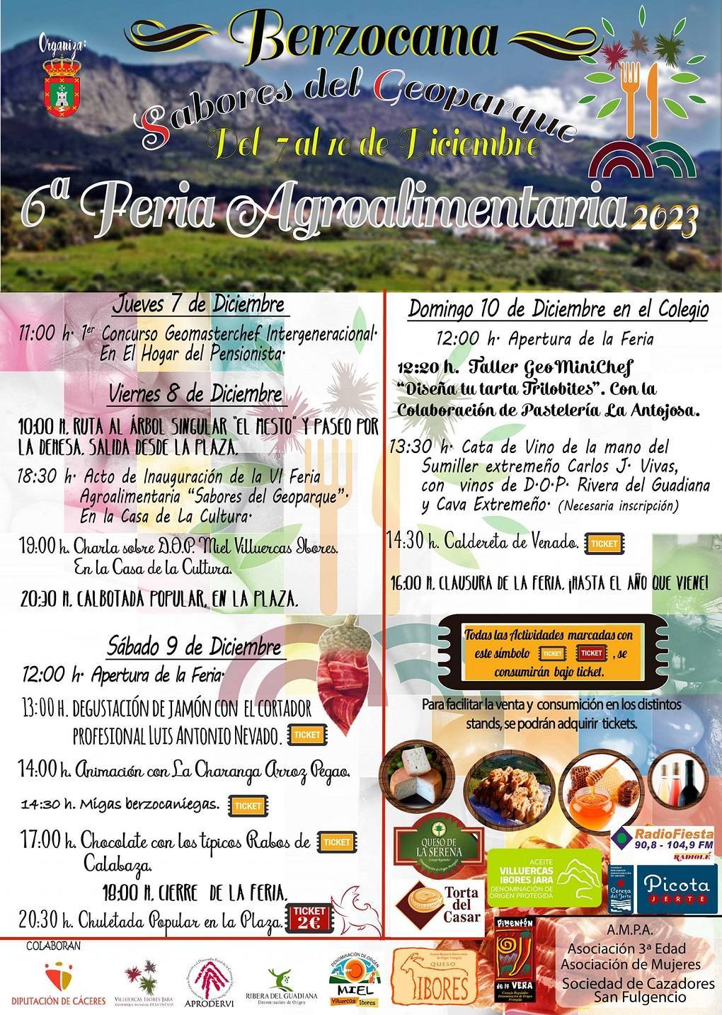 VI Feria Agroalimentaria 'Sabores del Geoparque' - Berzocana (Cáceres)