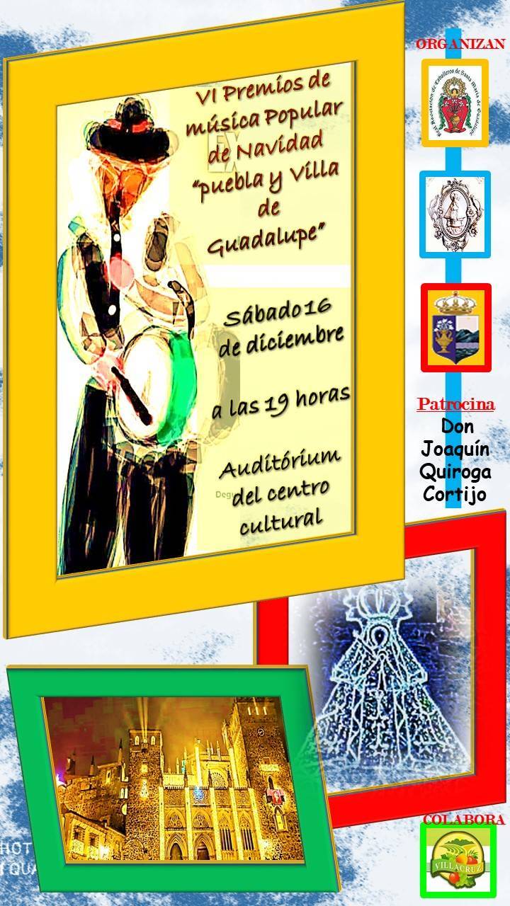 VI Premios de Música Popular de Navidad - Guadalupe (Cáceres)