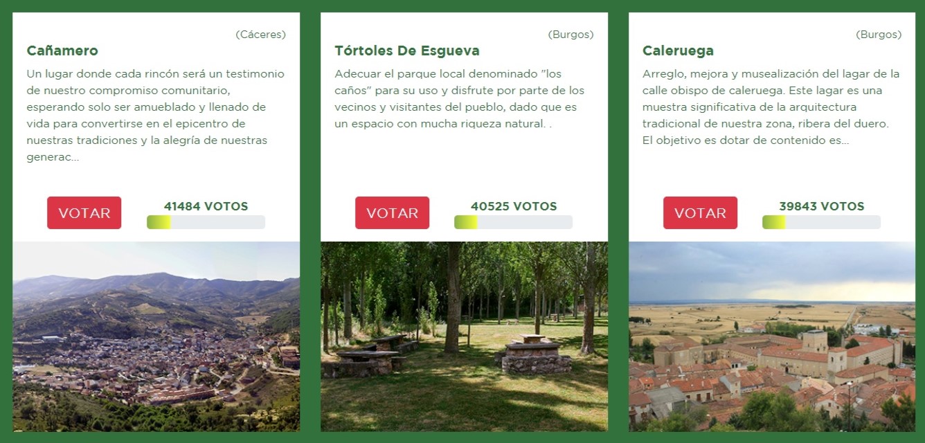 41.484 votos en el concurso 'Fairy celebra tu pueblo' (2023) - Cañamero (Cáceres)