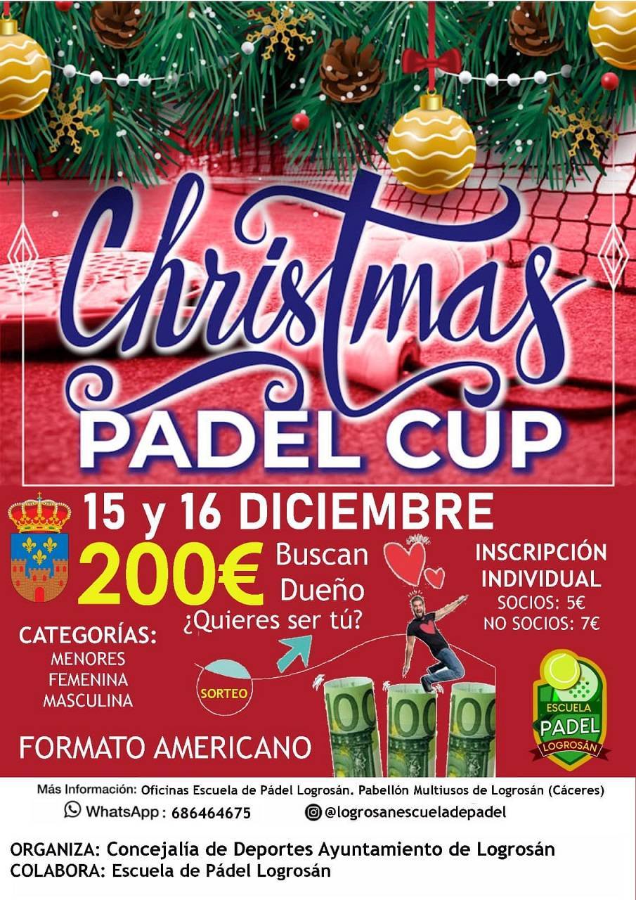 Christmas Pádel Cup (2023) - Logrosán (Cáceres)