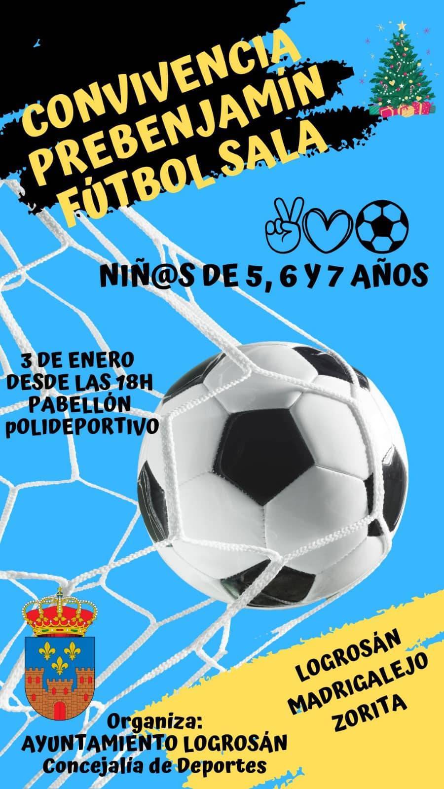 Convivencia prebenjamín de fútbol sala (2024) - Logrosán (Cáceres)