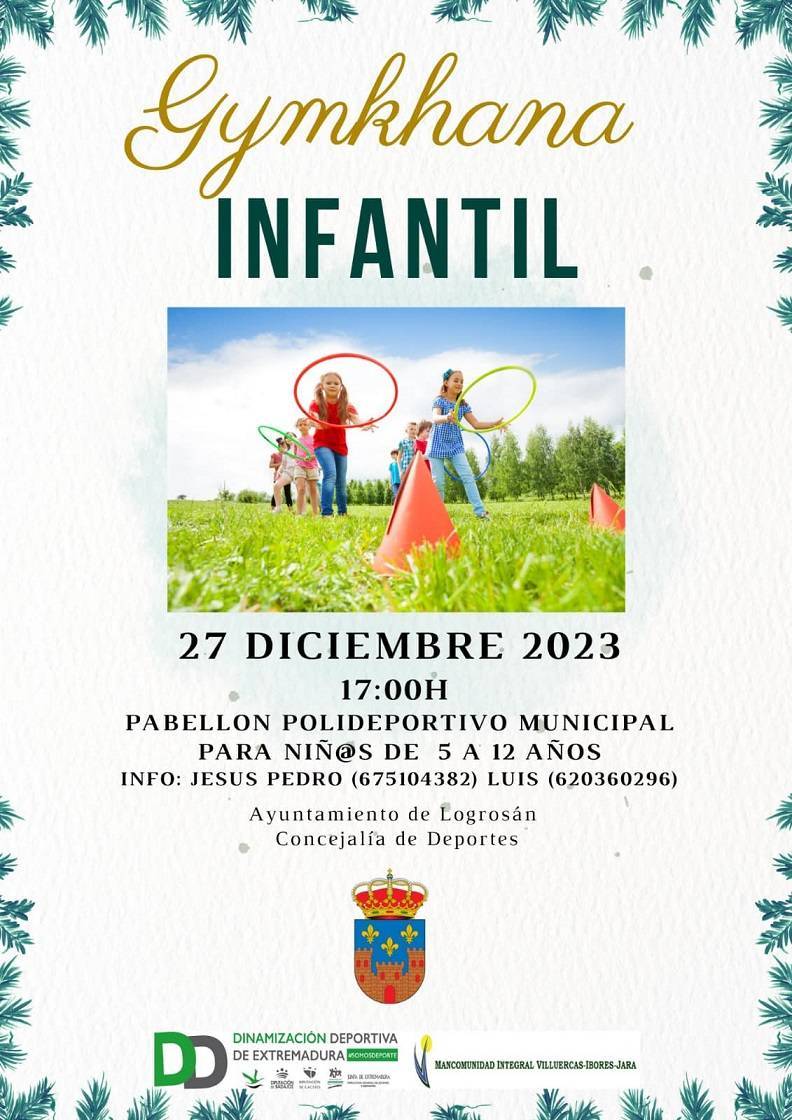Gymkhana infantil (diciembre 2023) - Logrosán (Cáceres)