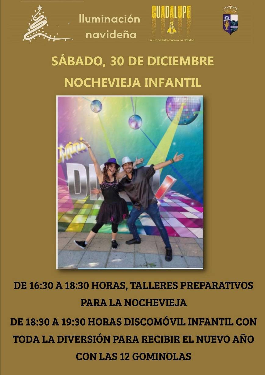 Nochevieja infantil (2023) - Guadalupe (Cáceres)
