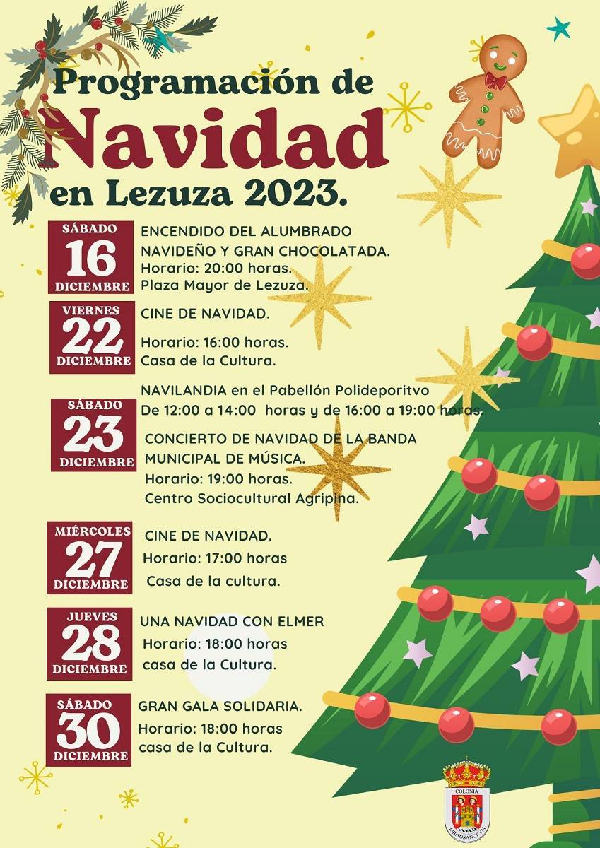 Programación de Navidad (2023) - Lezuza (Albacete)