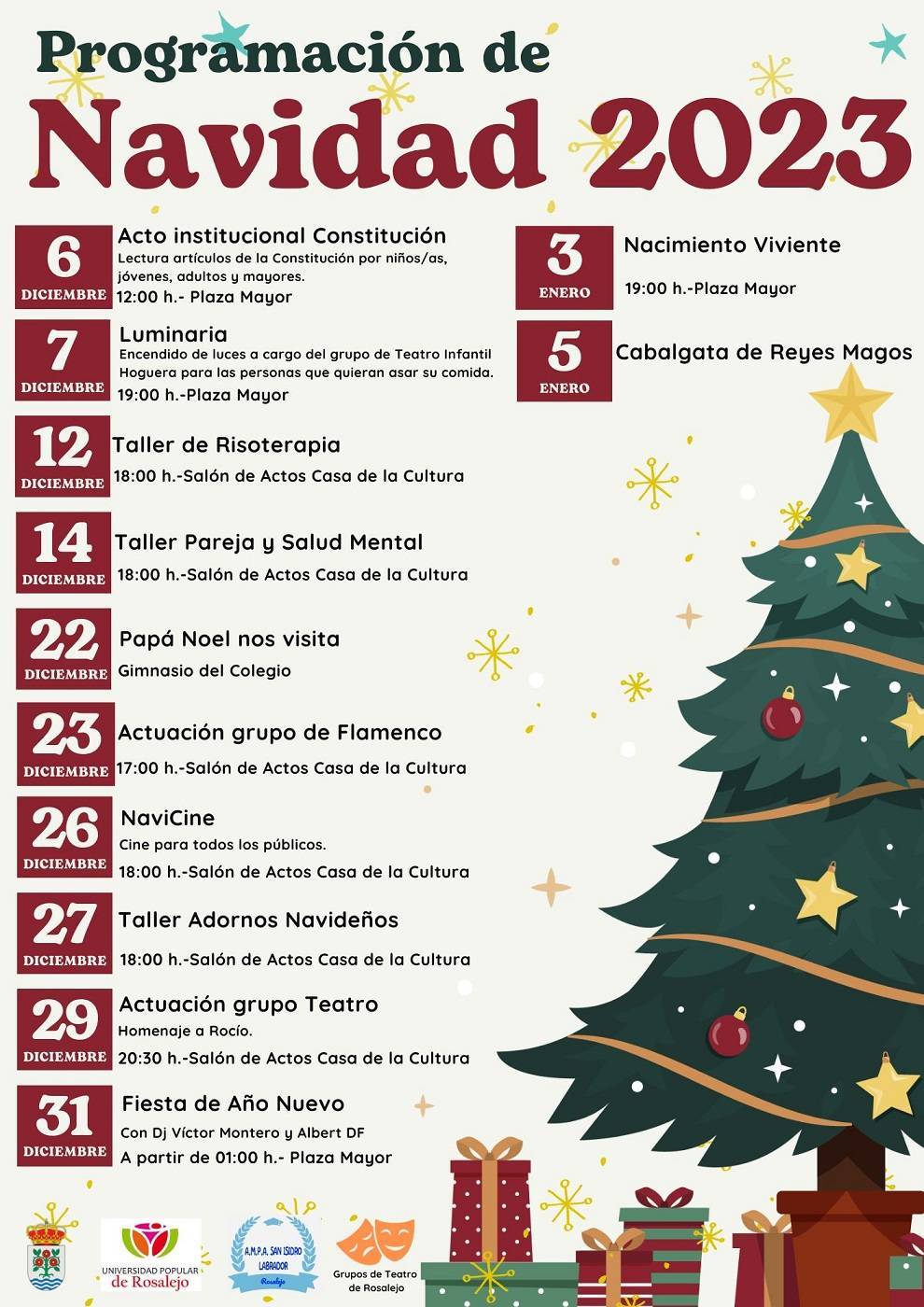 Programación de Navidad (2023) - Rosalejo (Cáceres)
