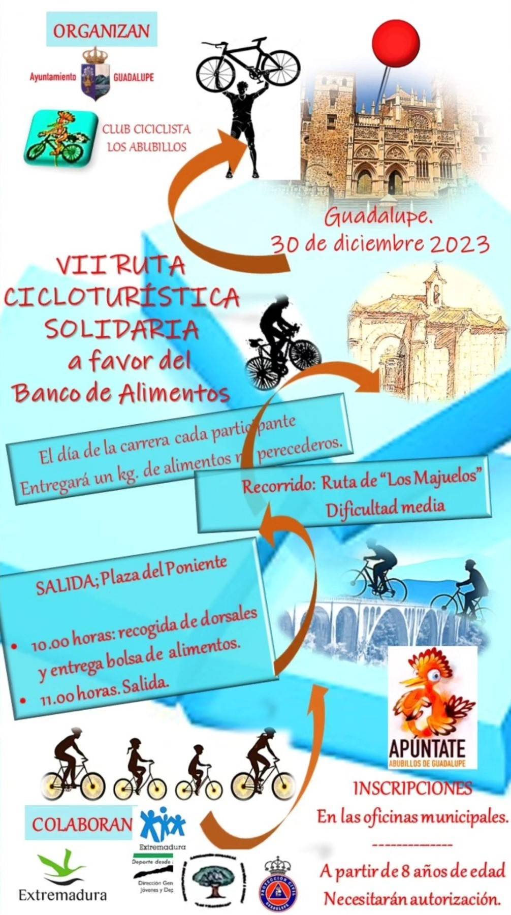 VII Ruta Cicloturística Solidaria - Guadalupe (Cáceres)