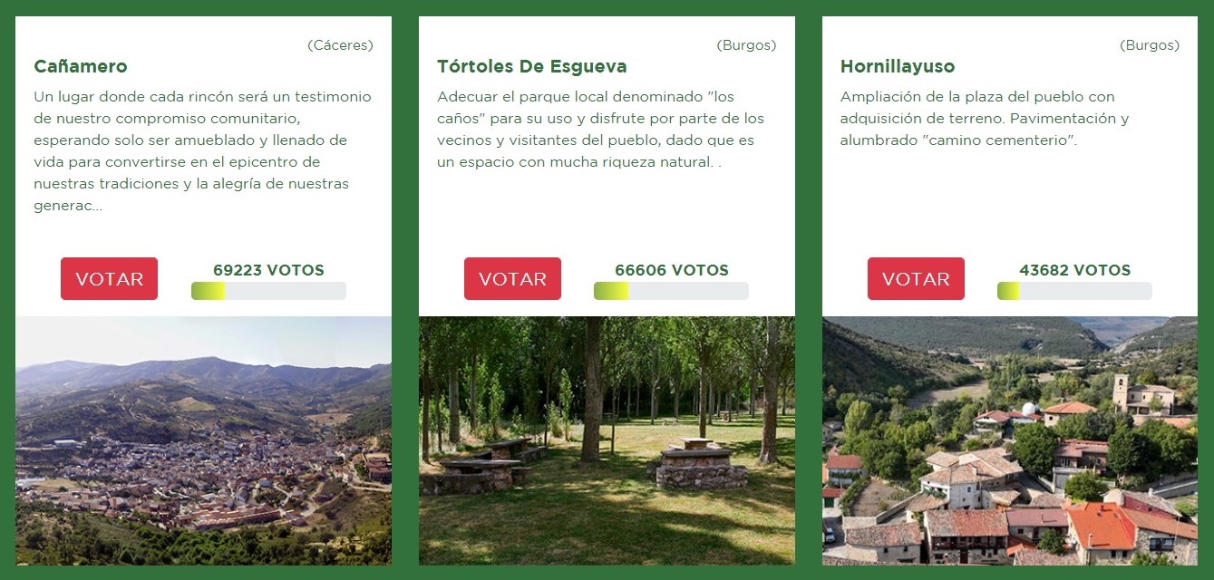 69.223 votos en el concurso 'Fairy celebra tu pueblo' (2024) - Cañamero (Cáceres)