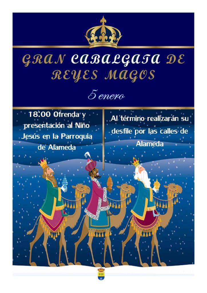 Cabalgata de Reyes Magos (2024) - Alameda (Málaga)