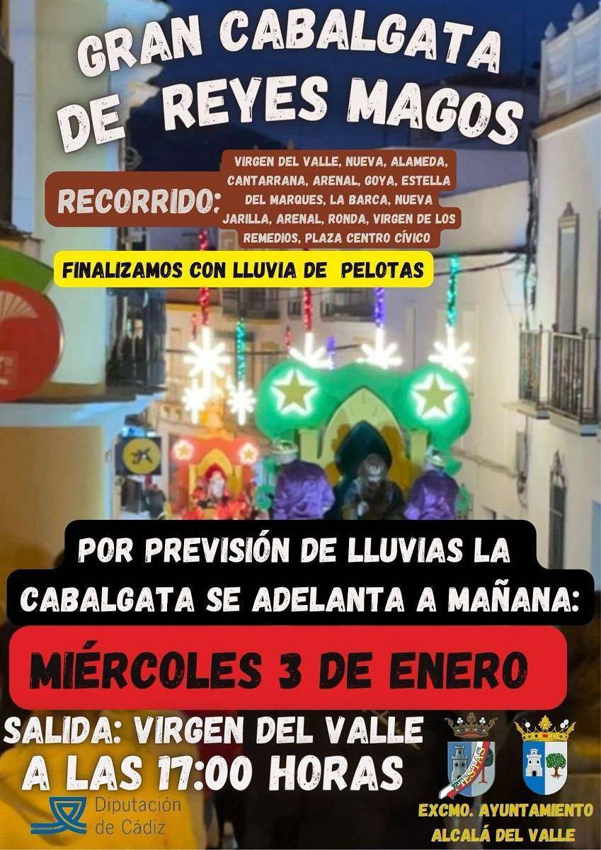 Cabalgata de los Reyes Magos (2024) - Alcalá del Valle (Cádiz)